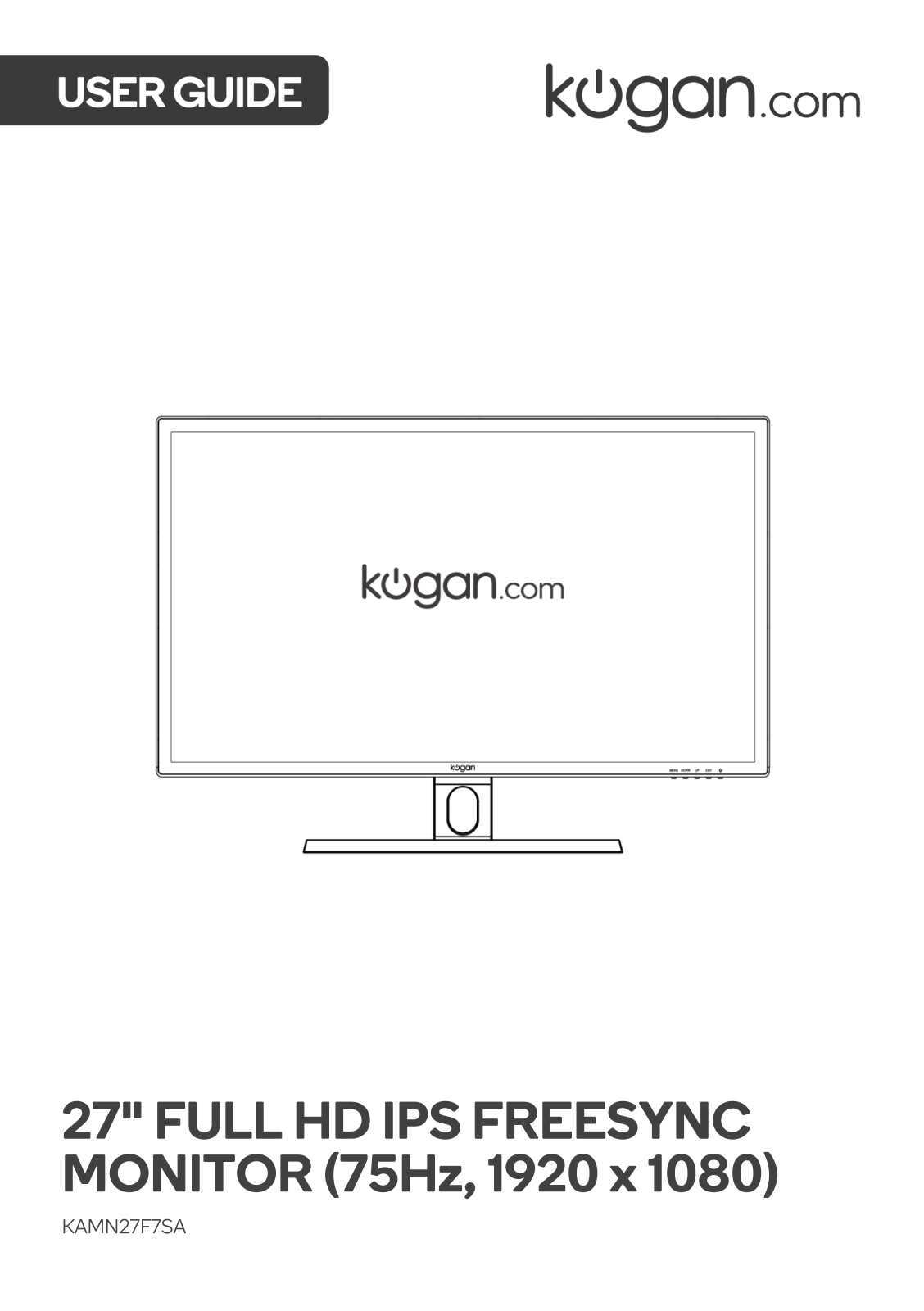 Kogan KAMN27F7SA User Manual - ManualMachine.com