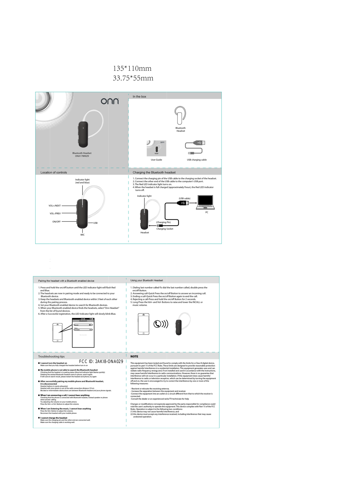 TOPWAY EM ENTERPRISE ONA029 User Manual