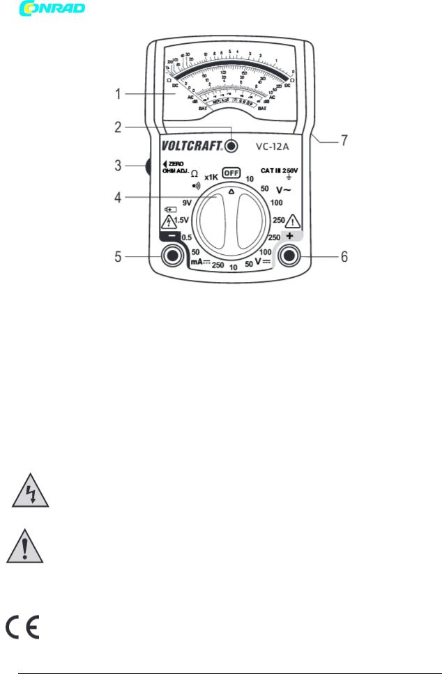 VOLTCRAFT VC-12A User guide