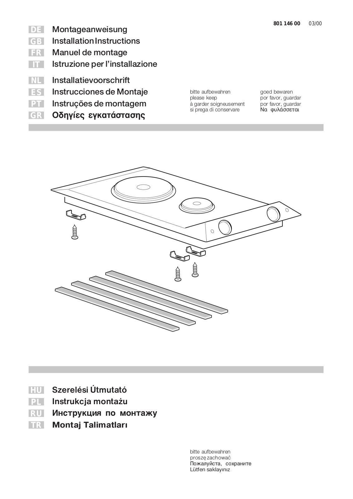 Smeg ET12250EU, NCT335EEU User Manual