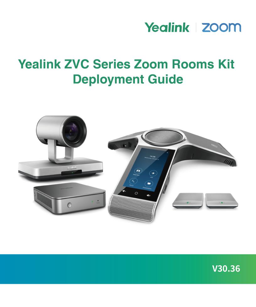 Yealink ZVC User Manual