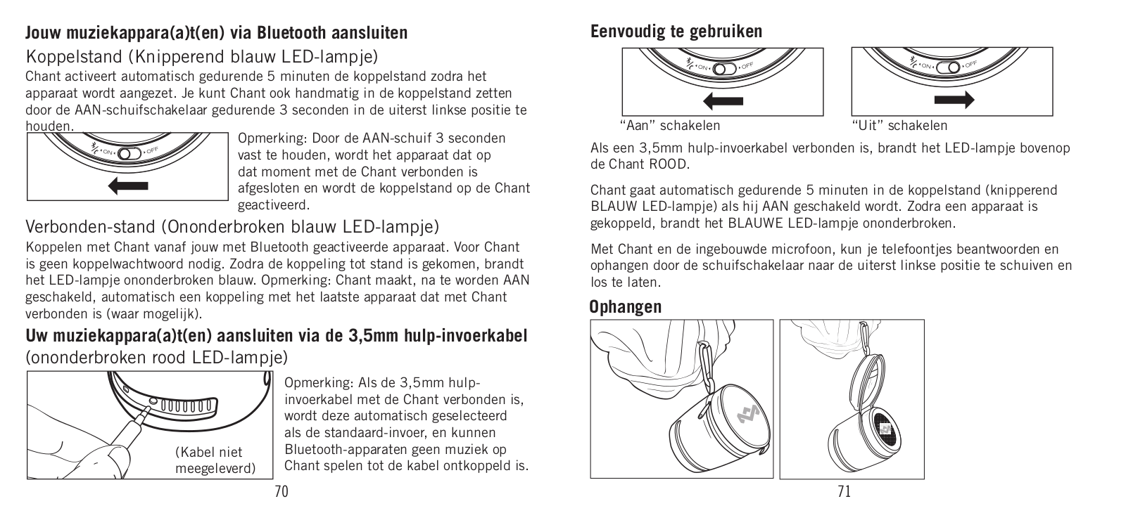 The House of Marley CHANTBT Users manual