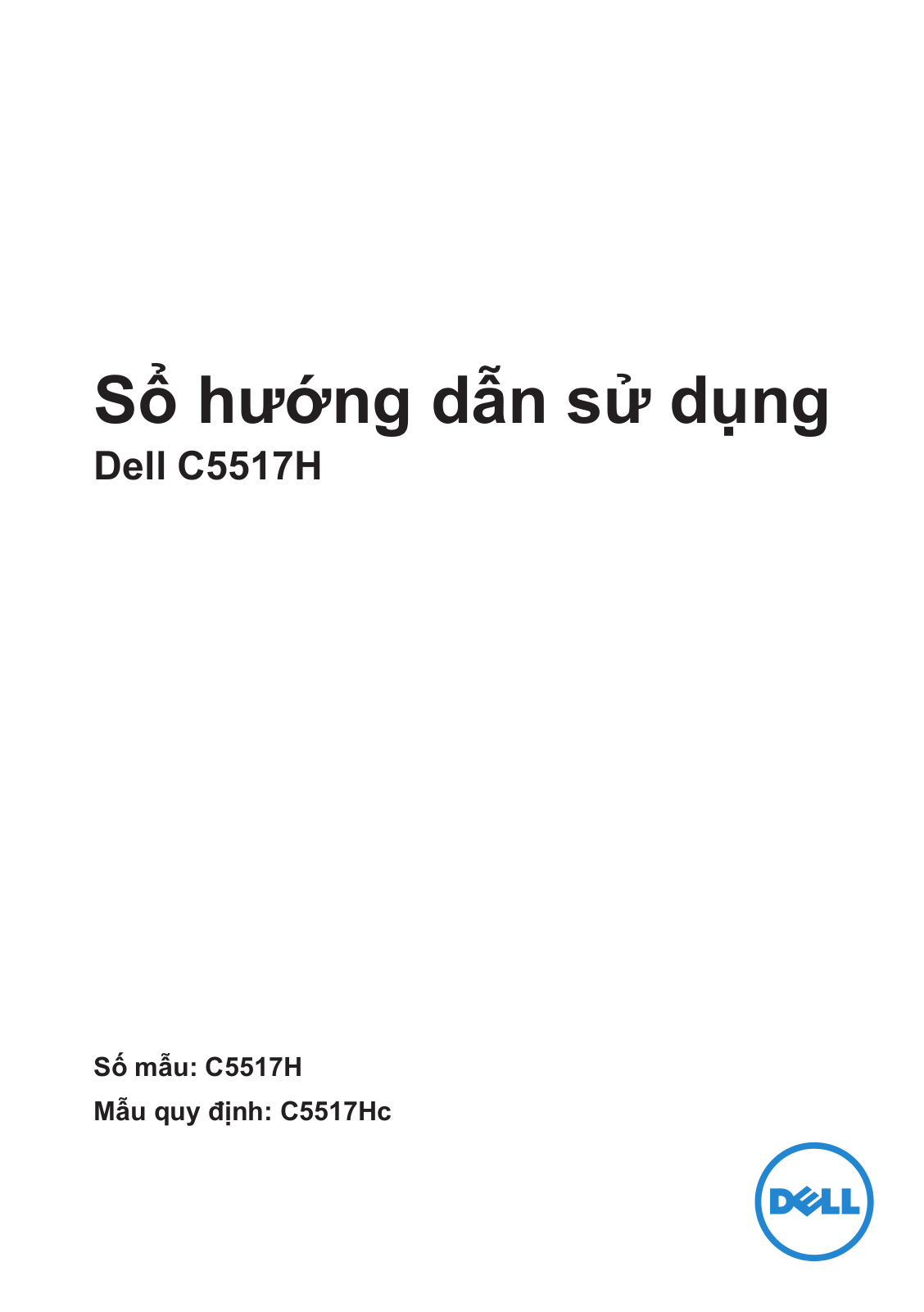 Dell C5517H User Manual