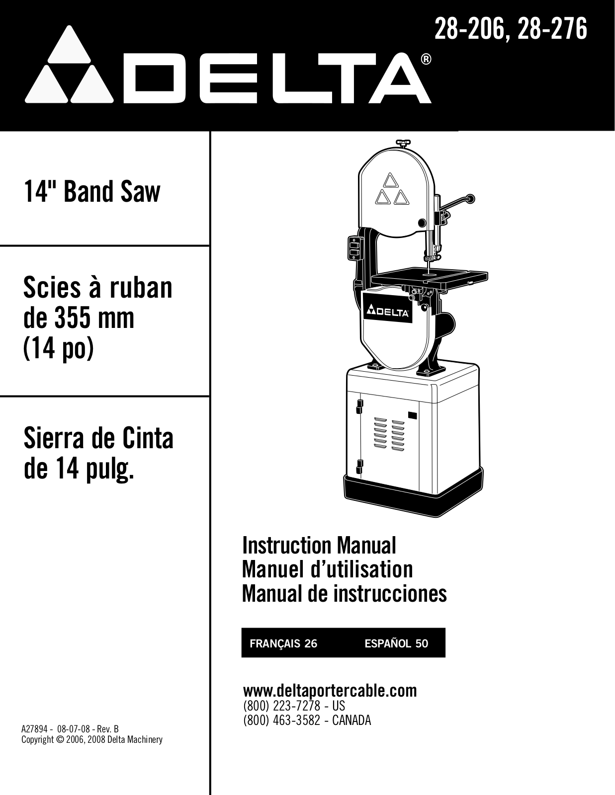 Epson DELTA 28-276 User Manual