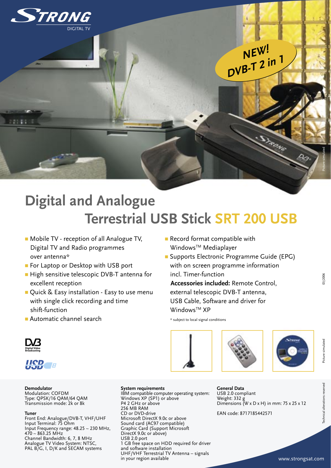 Strong SRT 200 USB BROCHURE