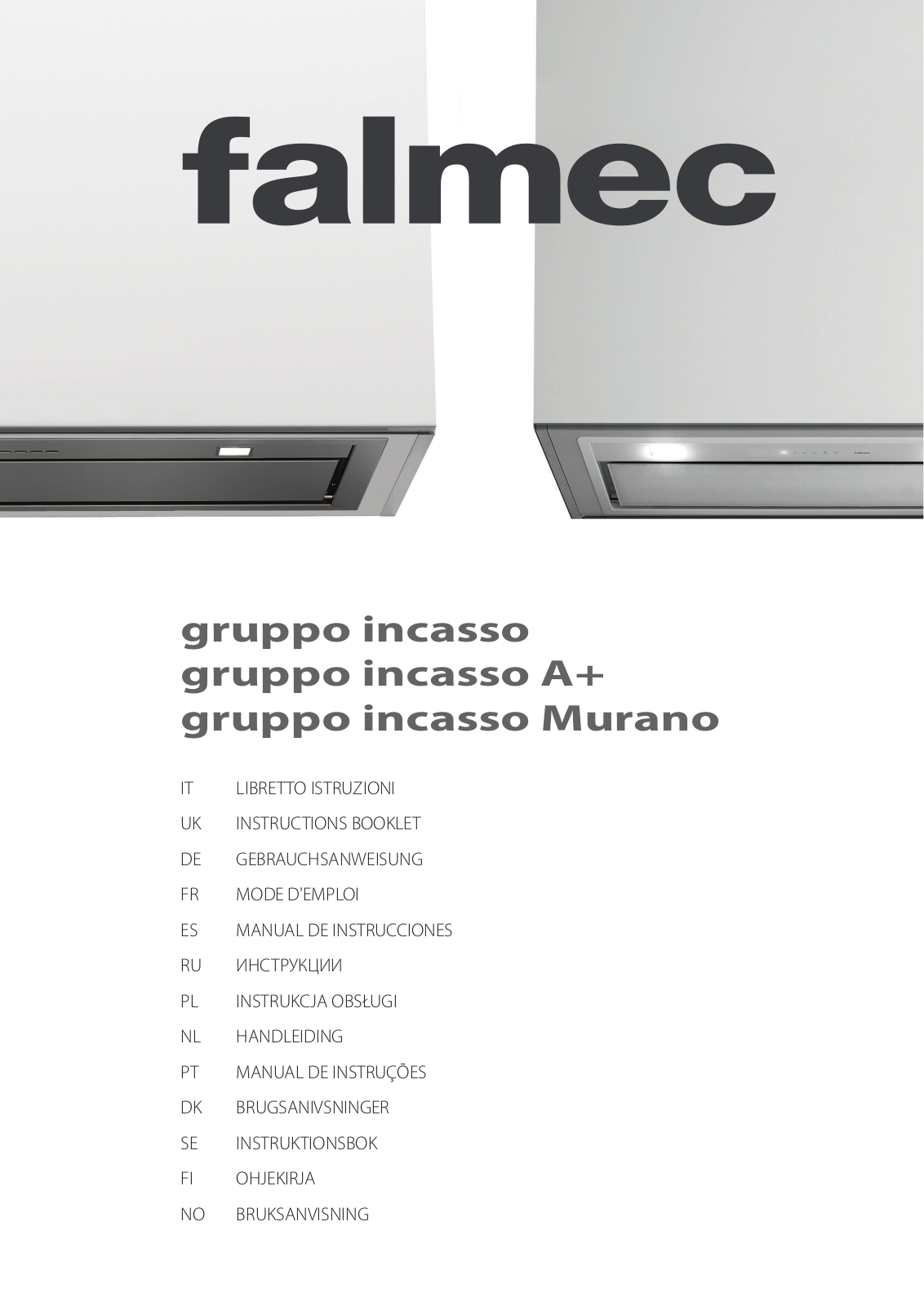 Falmec GREEN TECH 50, GREEN TECH 70 User Manual