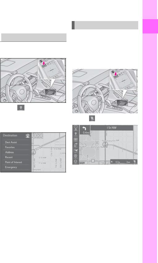 Lexus LC 500h Navigation Manual