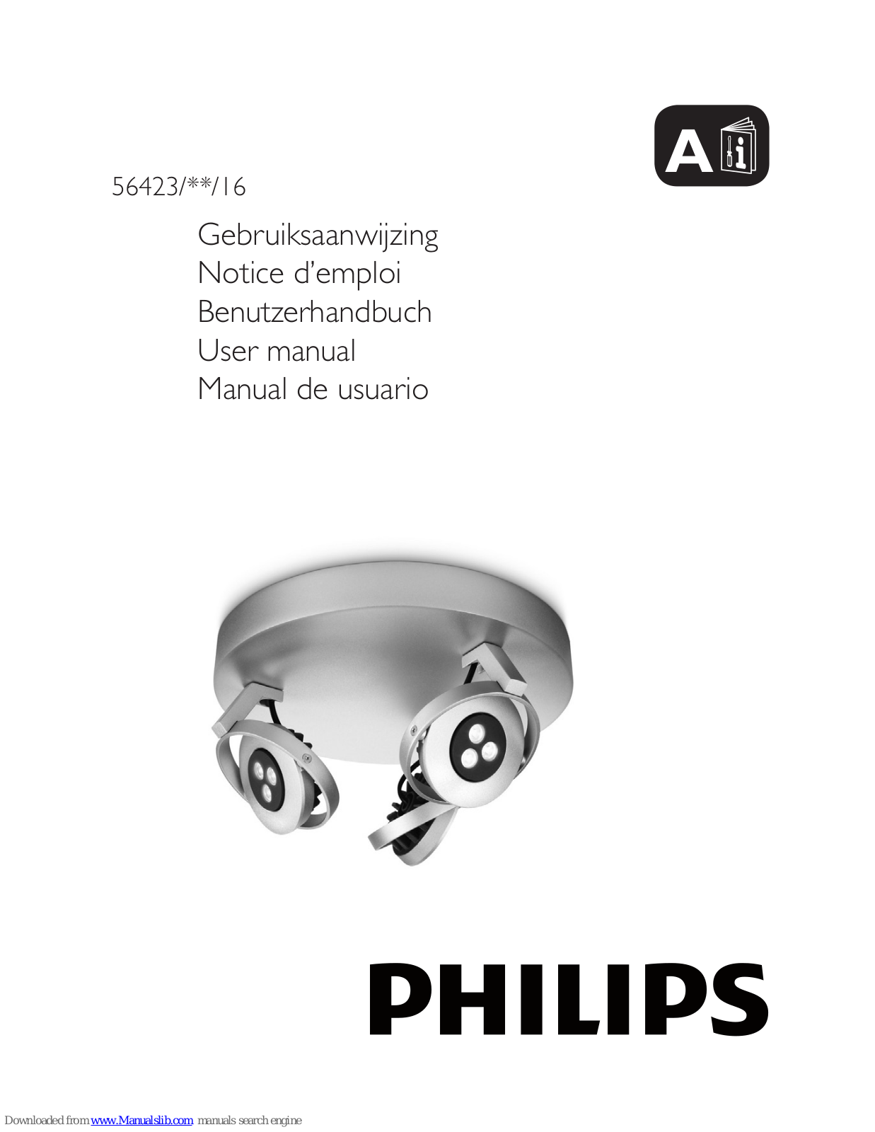 Philips 56423-31-16, 56423-48-16, 56423/**/16 User Manual