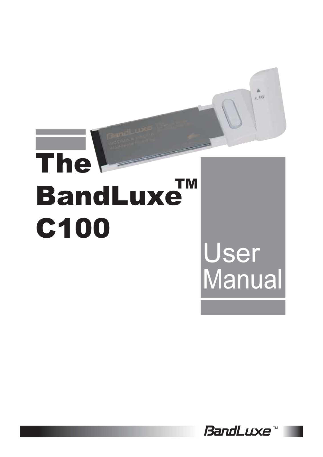 BandRich C100 Users Manual