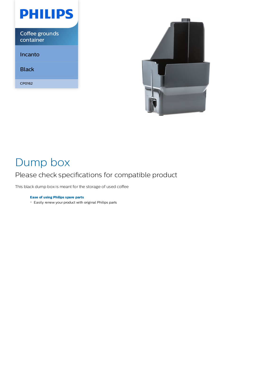 Philips CP0162/01 leaflet - ManualMachine.com