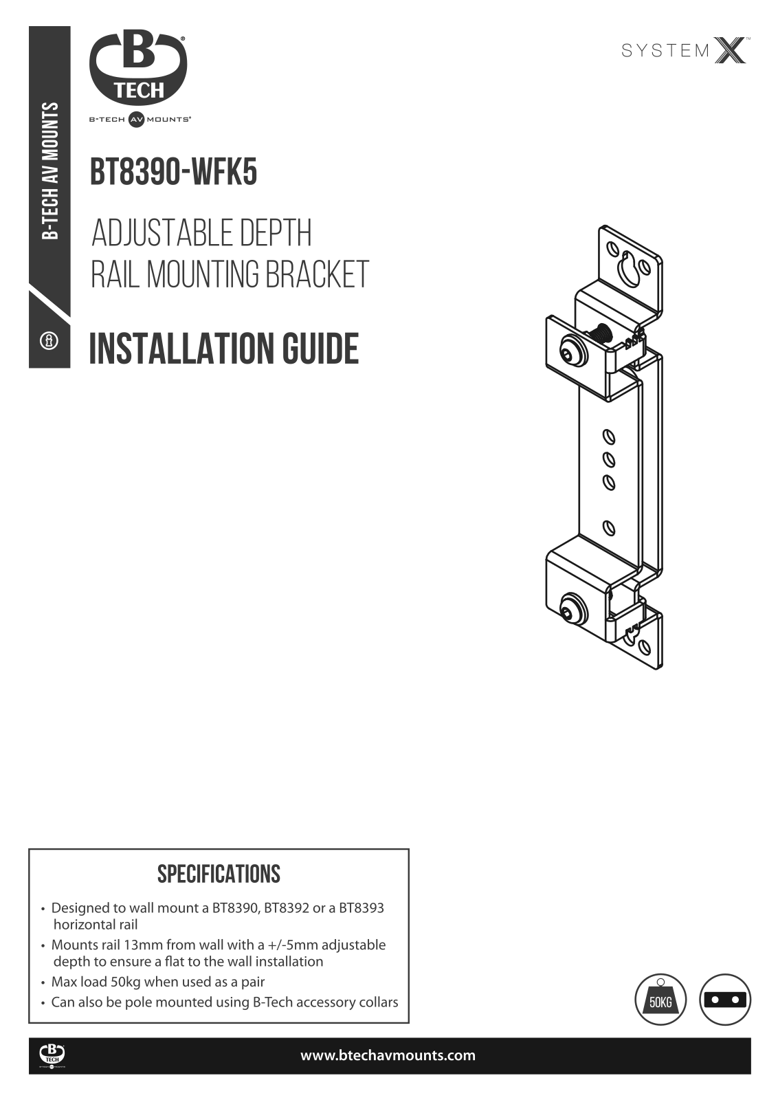 B-Tech BT8390-WFK5 User guide - ManualMachine.com