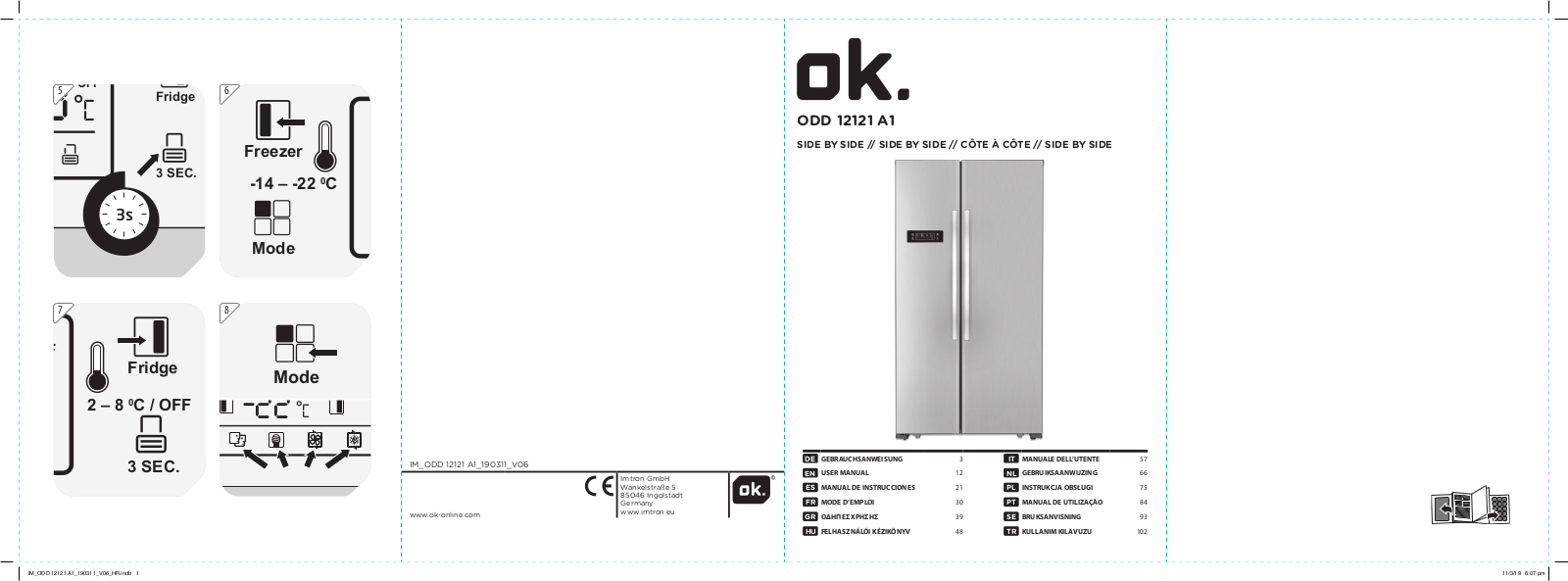 OK. ODD 12121 A1 User guide - ManualMachine.com