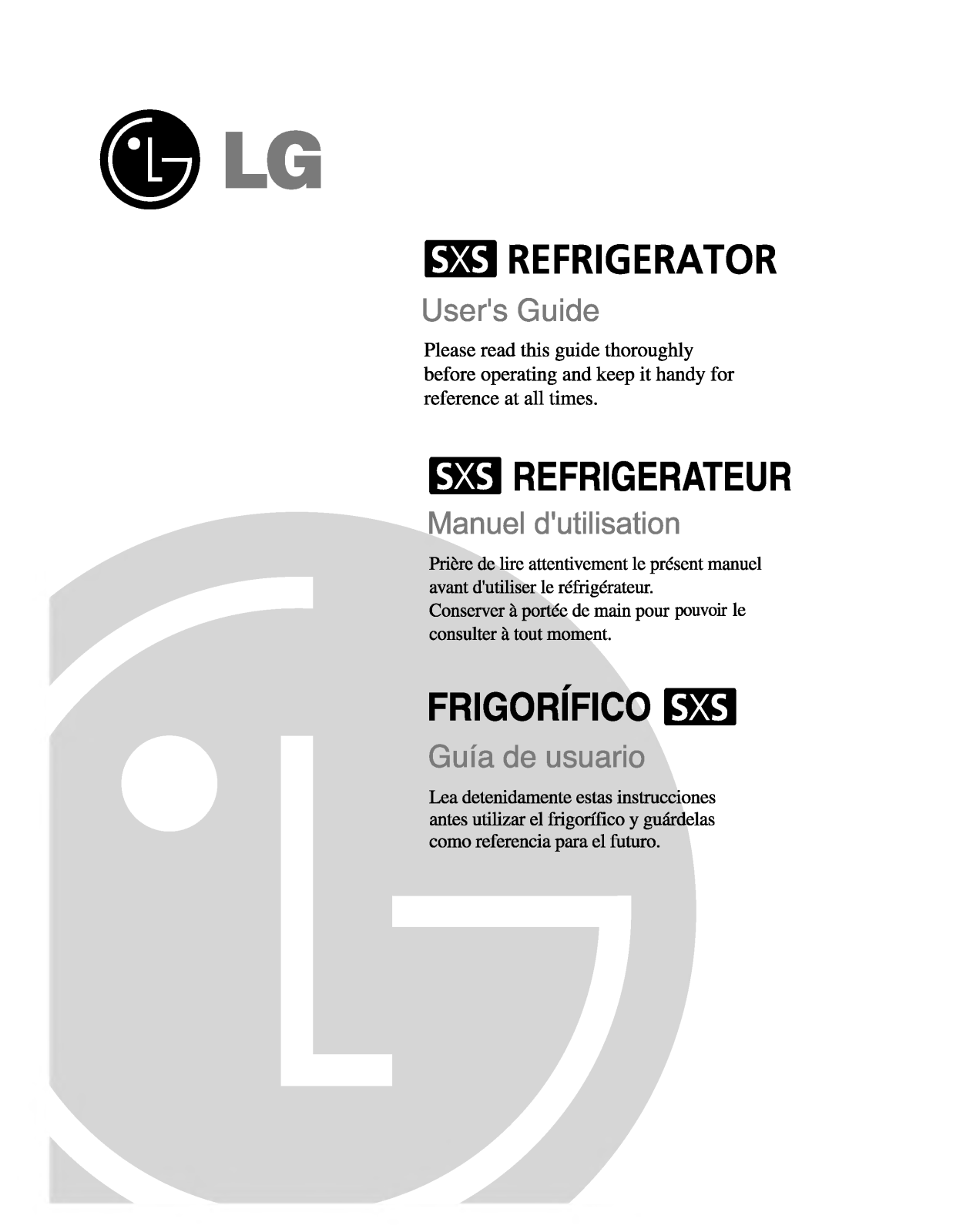 LG GC-A207WTB User Manual