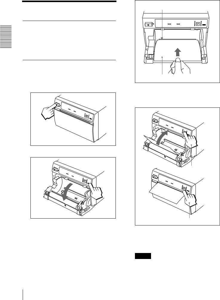 Sony UP-D895 User manual