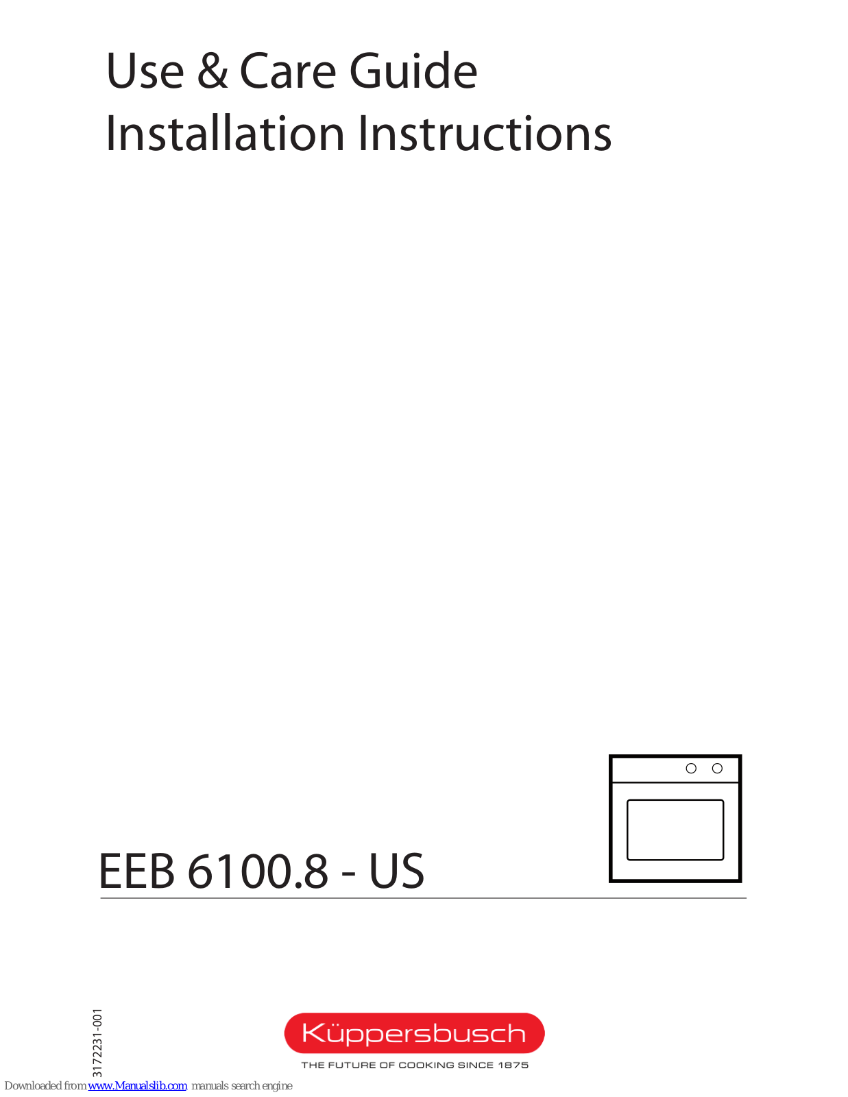 Kuppersbusch EEB6100.8MX, EEB 6100.8 User Manual