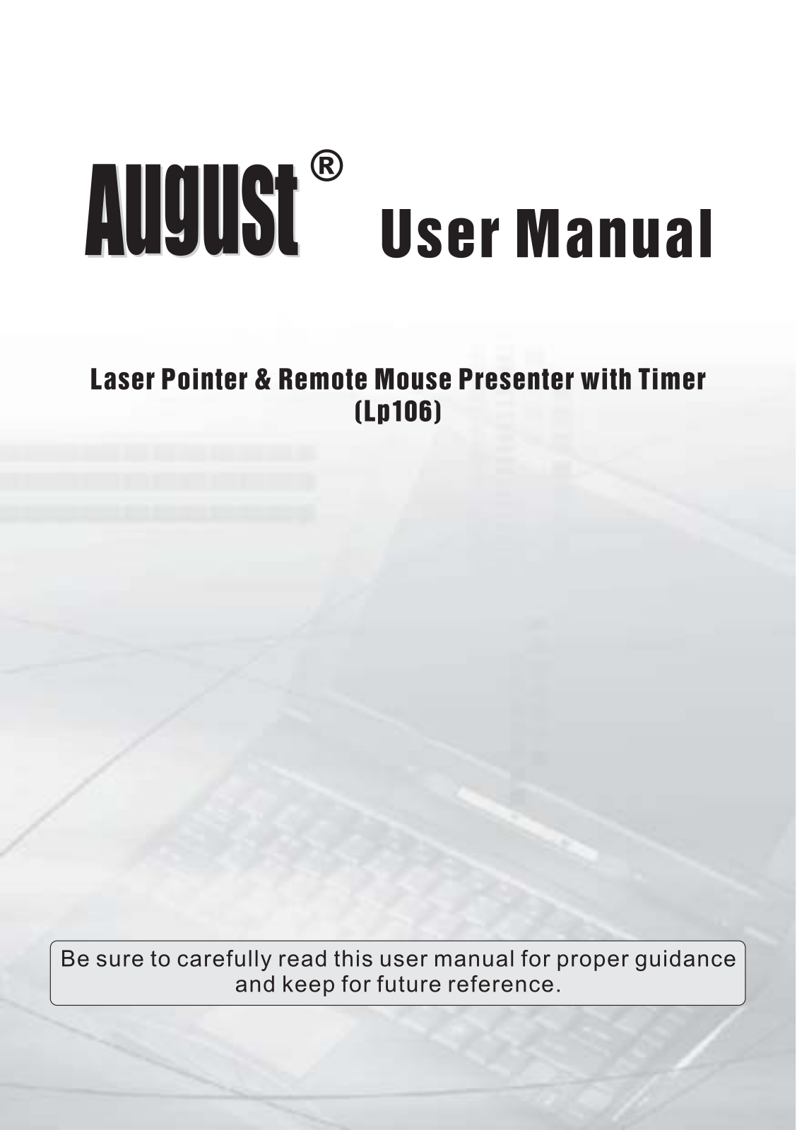 August LP106 User Manual