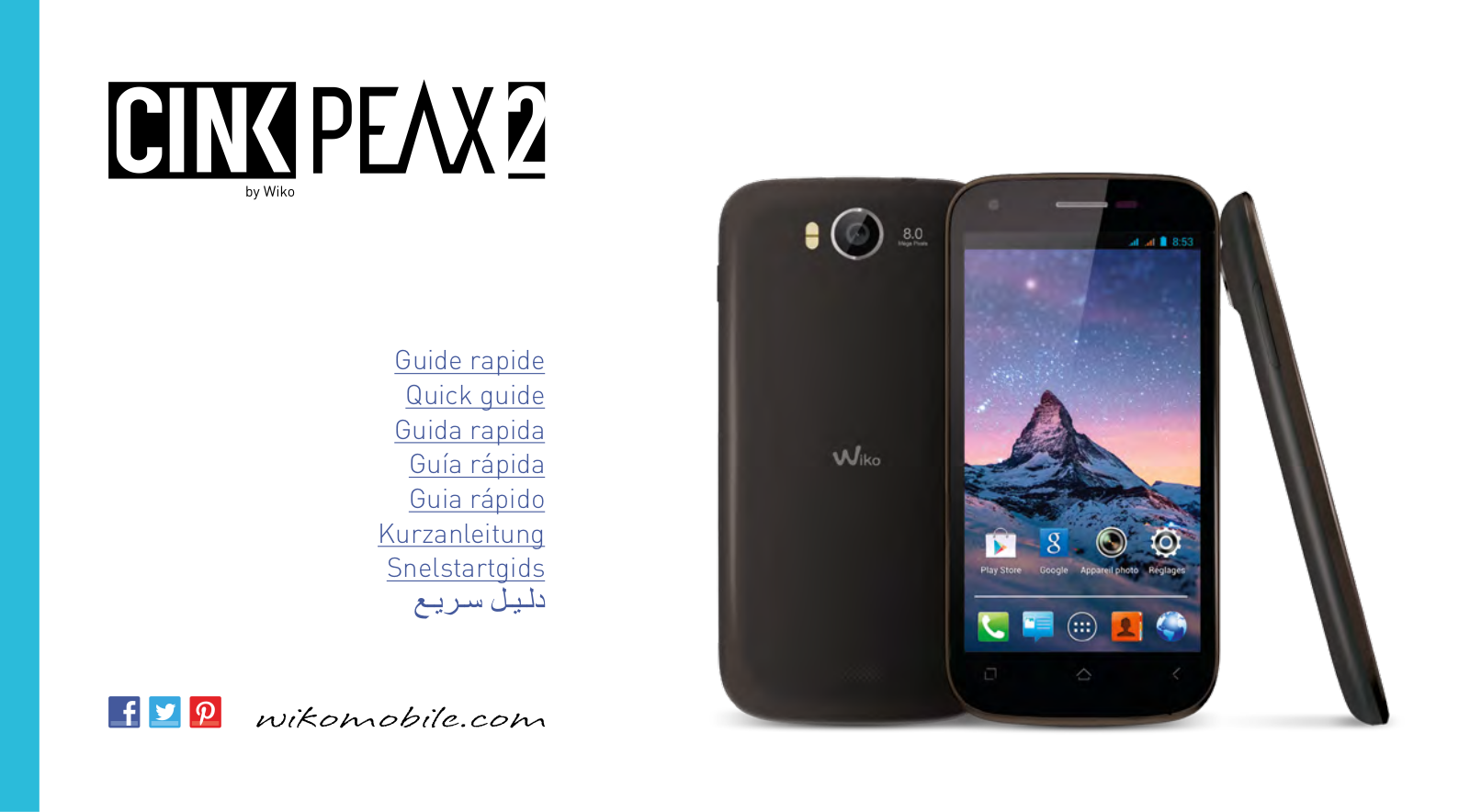 Wiko Cink Peax 2 User Manual