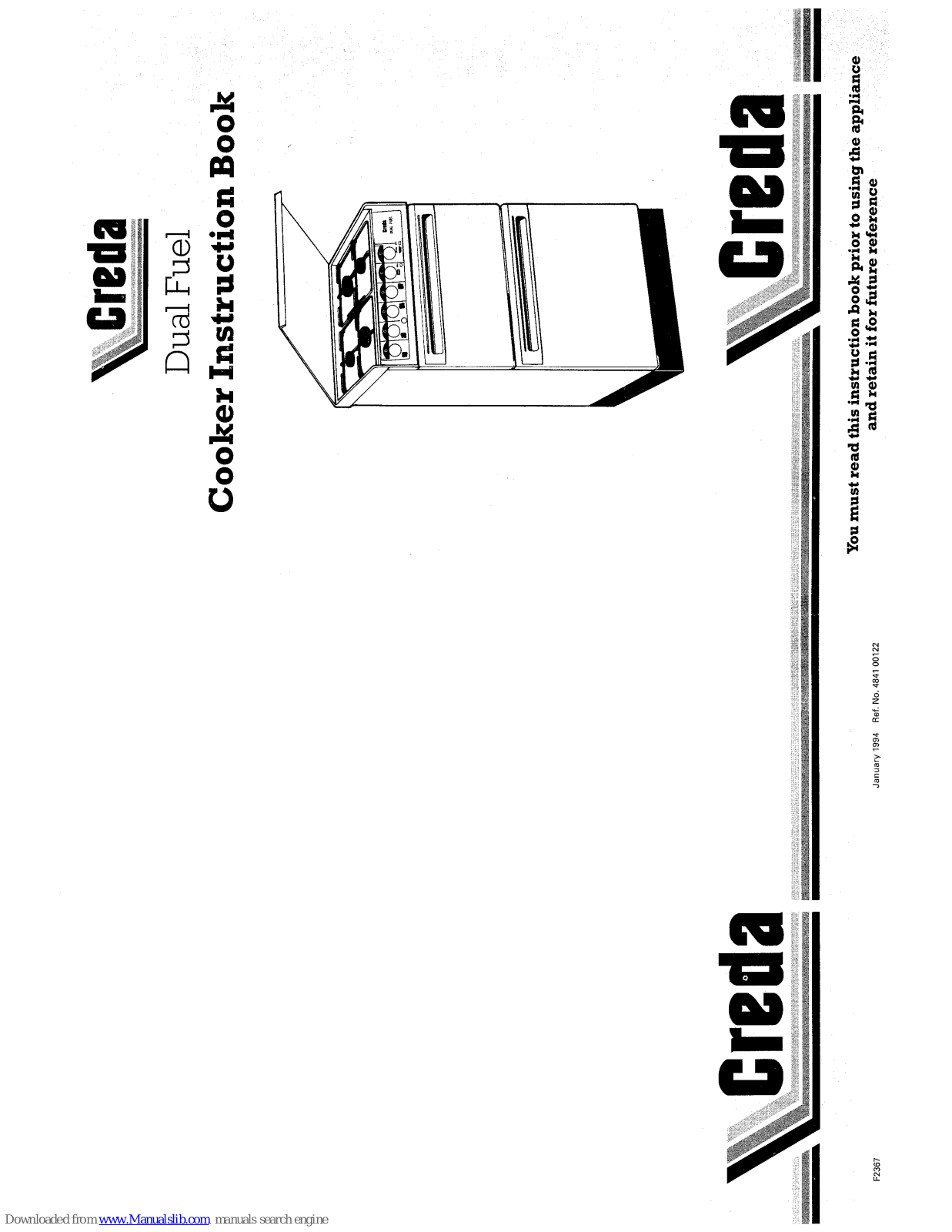 Creda HB48428, 48428 Instruction Book