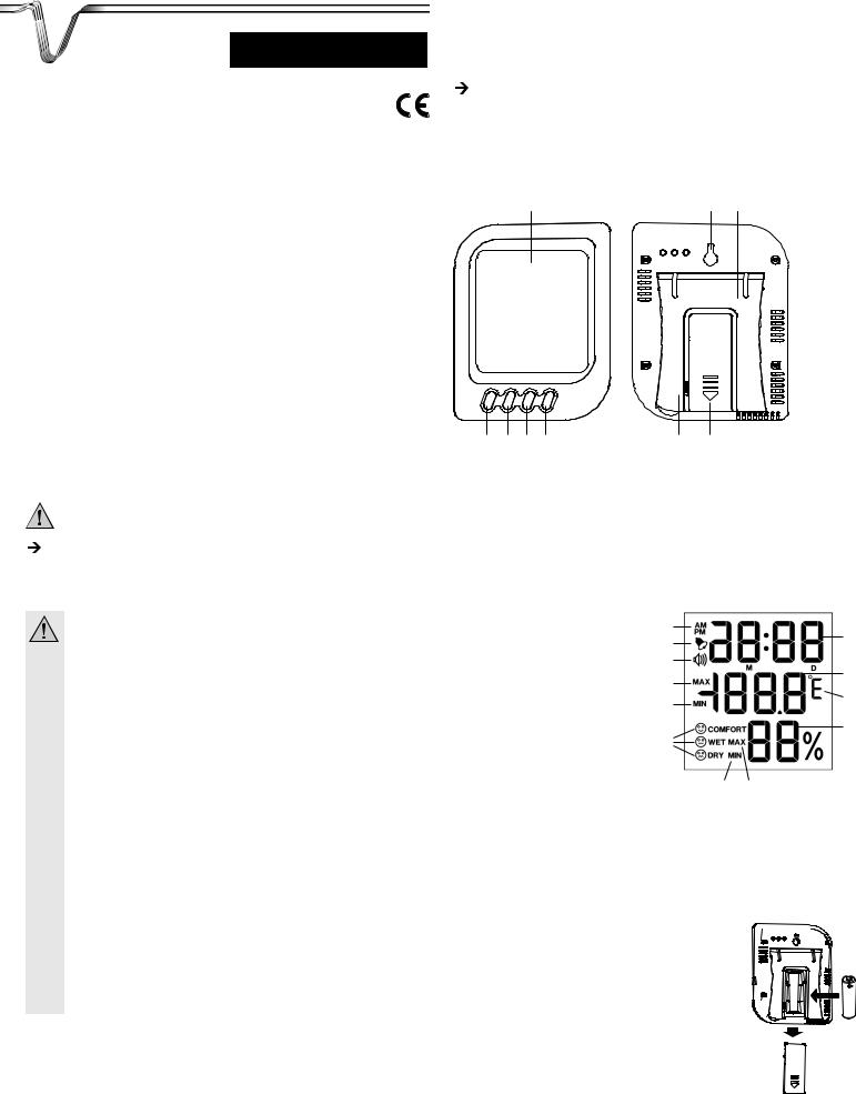 VOLTCRAFT HM-100 User guide