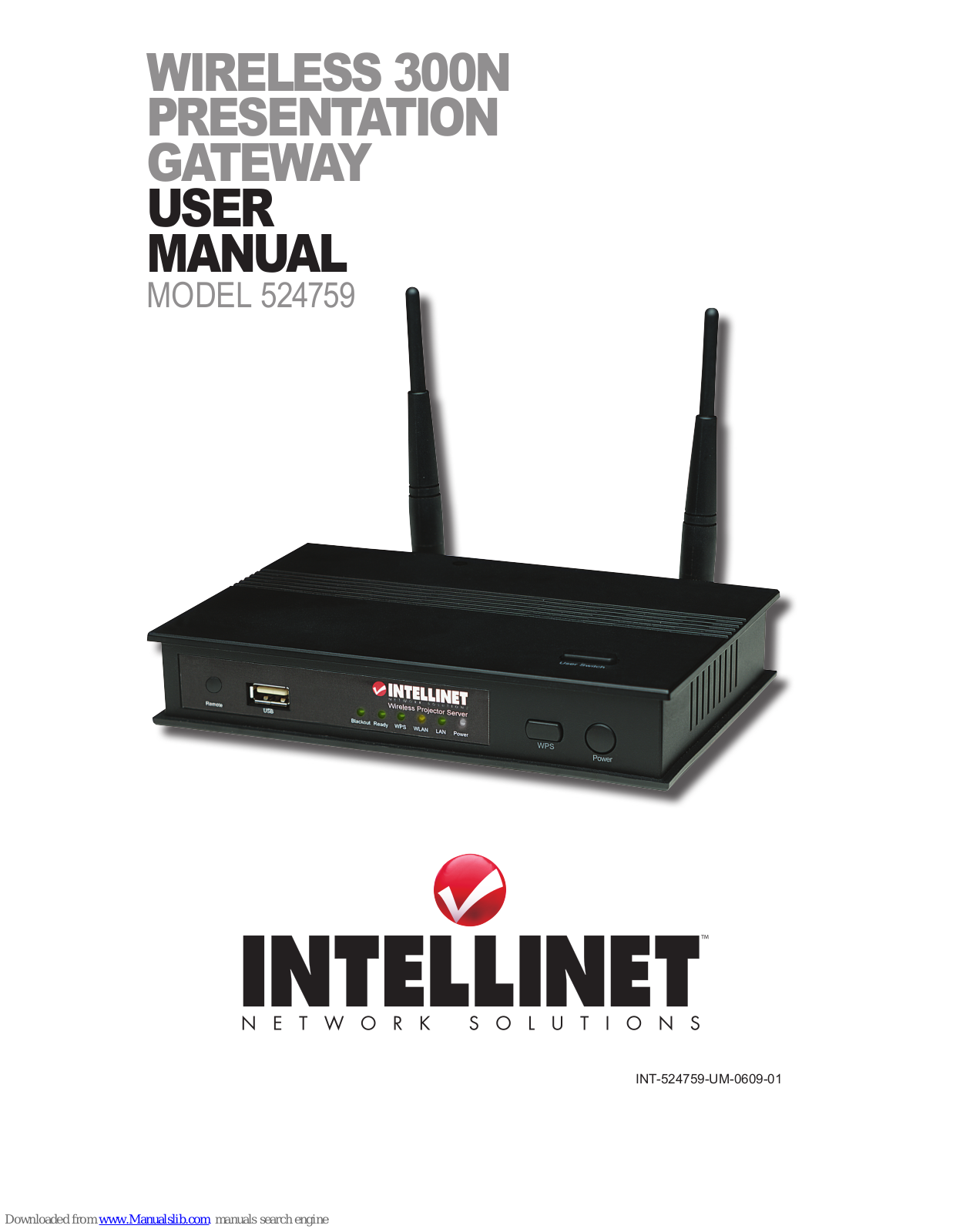 Intellinet 524759 User Manual