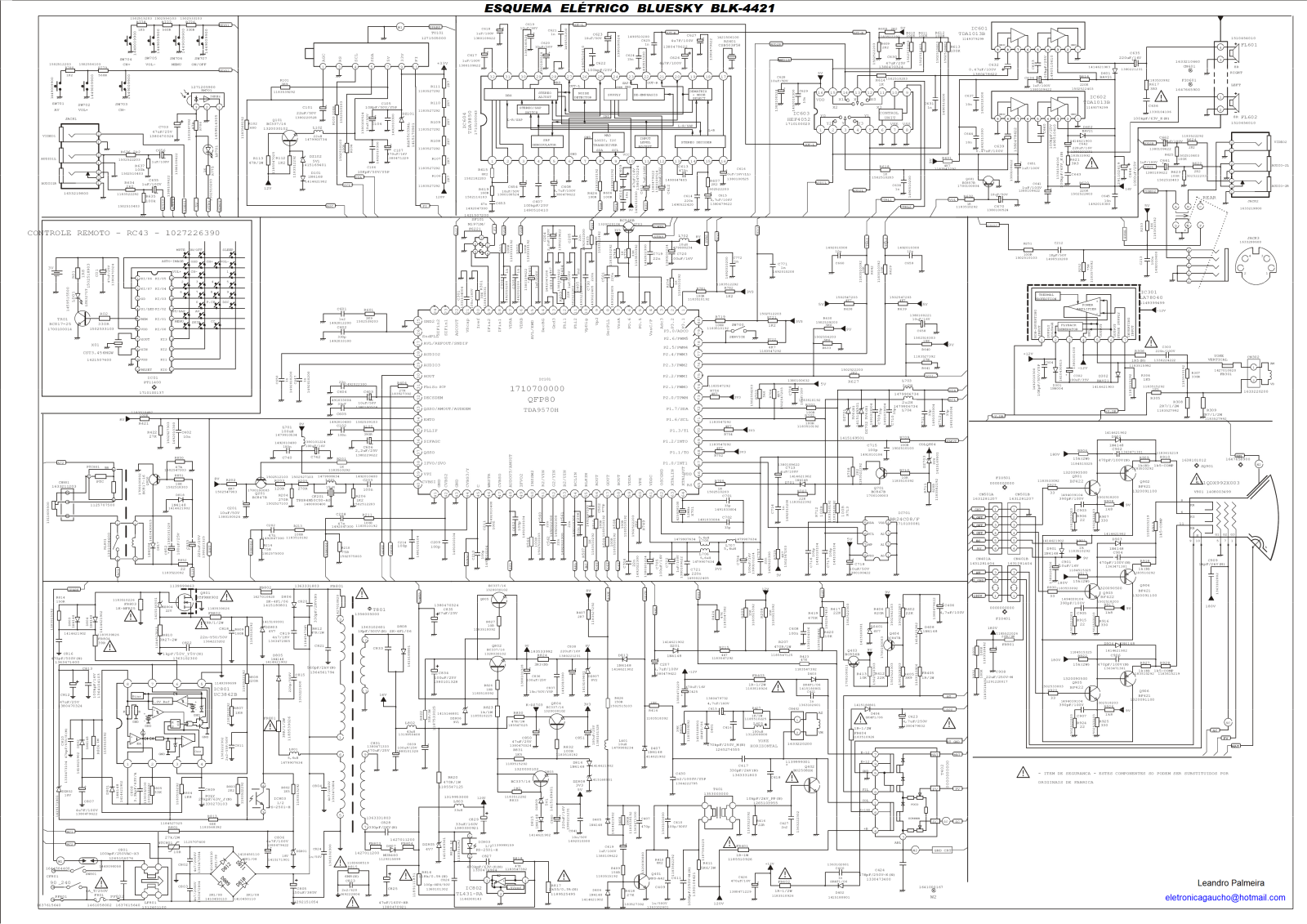 BlueSky BLK4421 Schematic