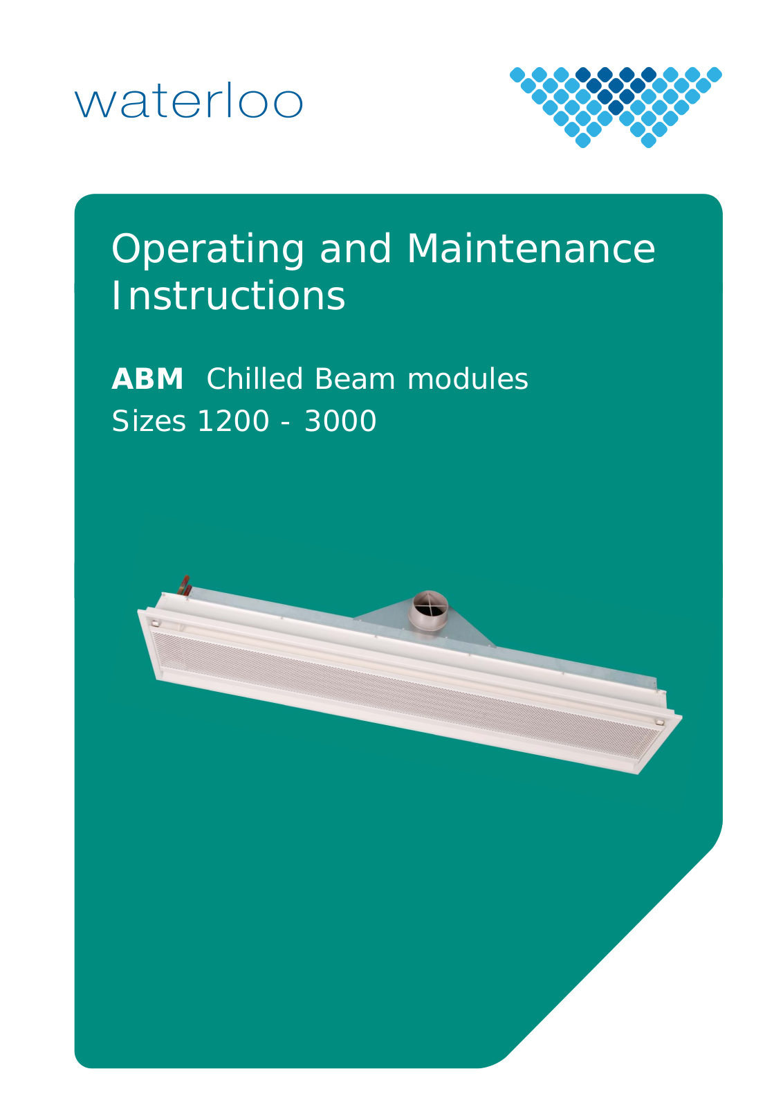 WATERLOO ABM 300 Operating And Maintenance Instructions Manual