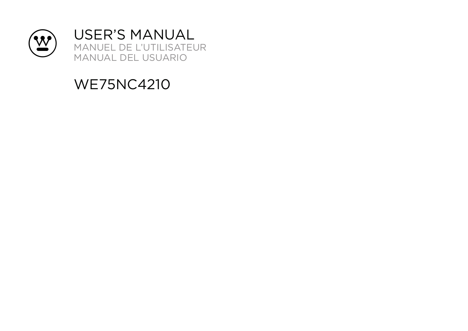 Shenyang Tongfang Multimedia Technology WE75NC421 User Manual