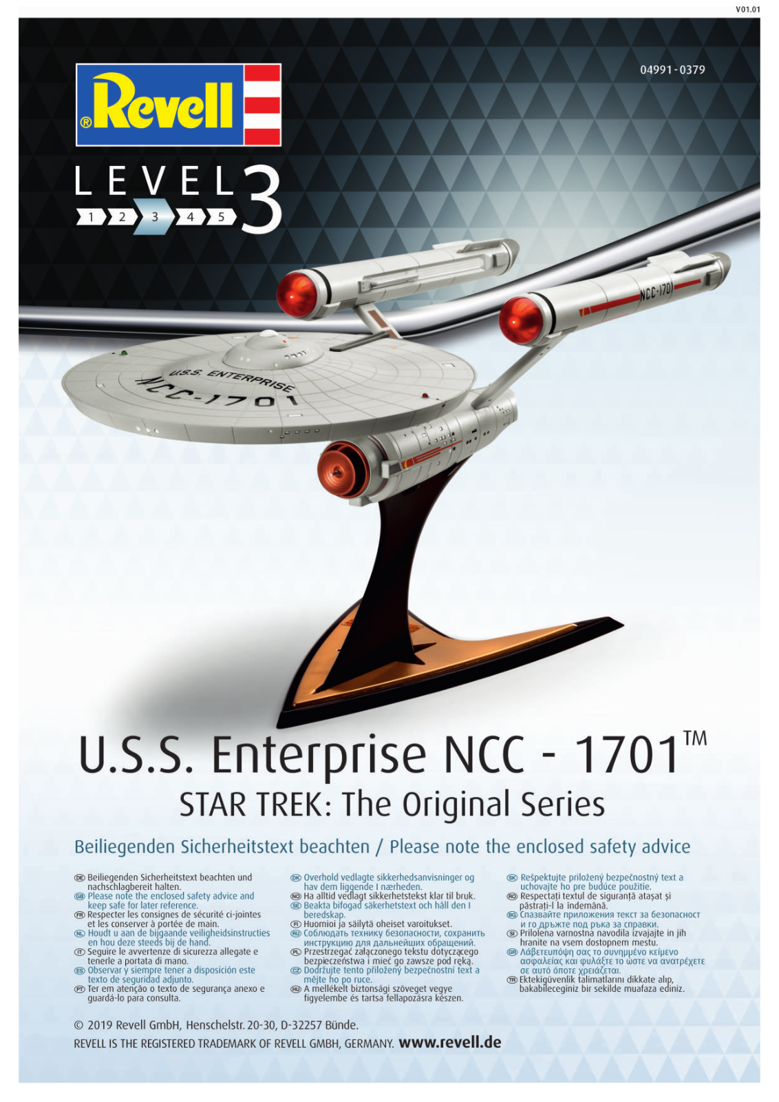 Revell NCC-1701 Service Manual