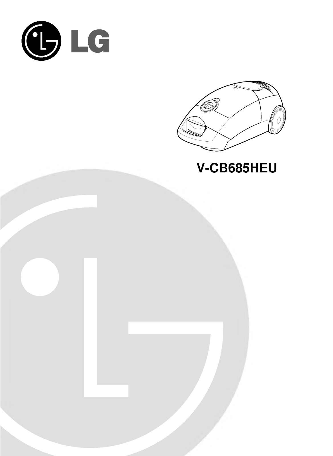 LG V-CB685HEU User Manual