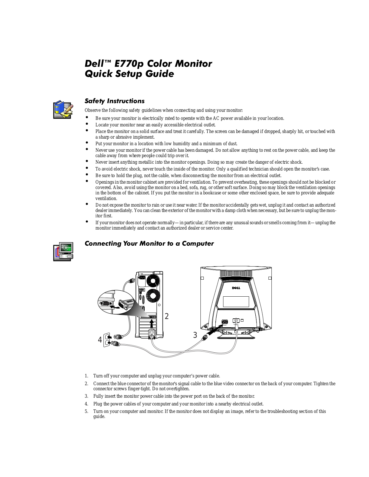 Dell E770p User Manual