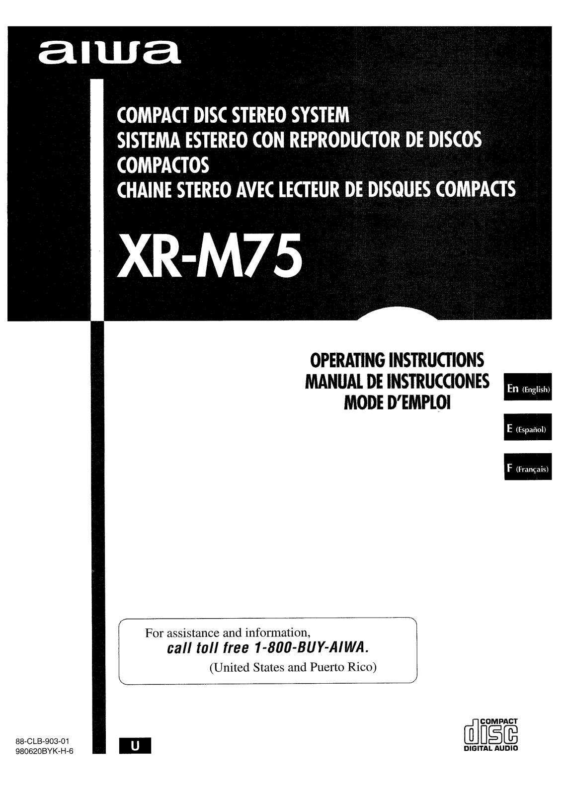 Sony XR-M75 Operating Manual - ManualMachine.com