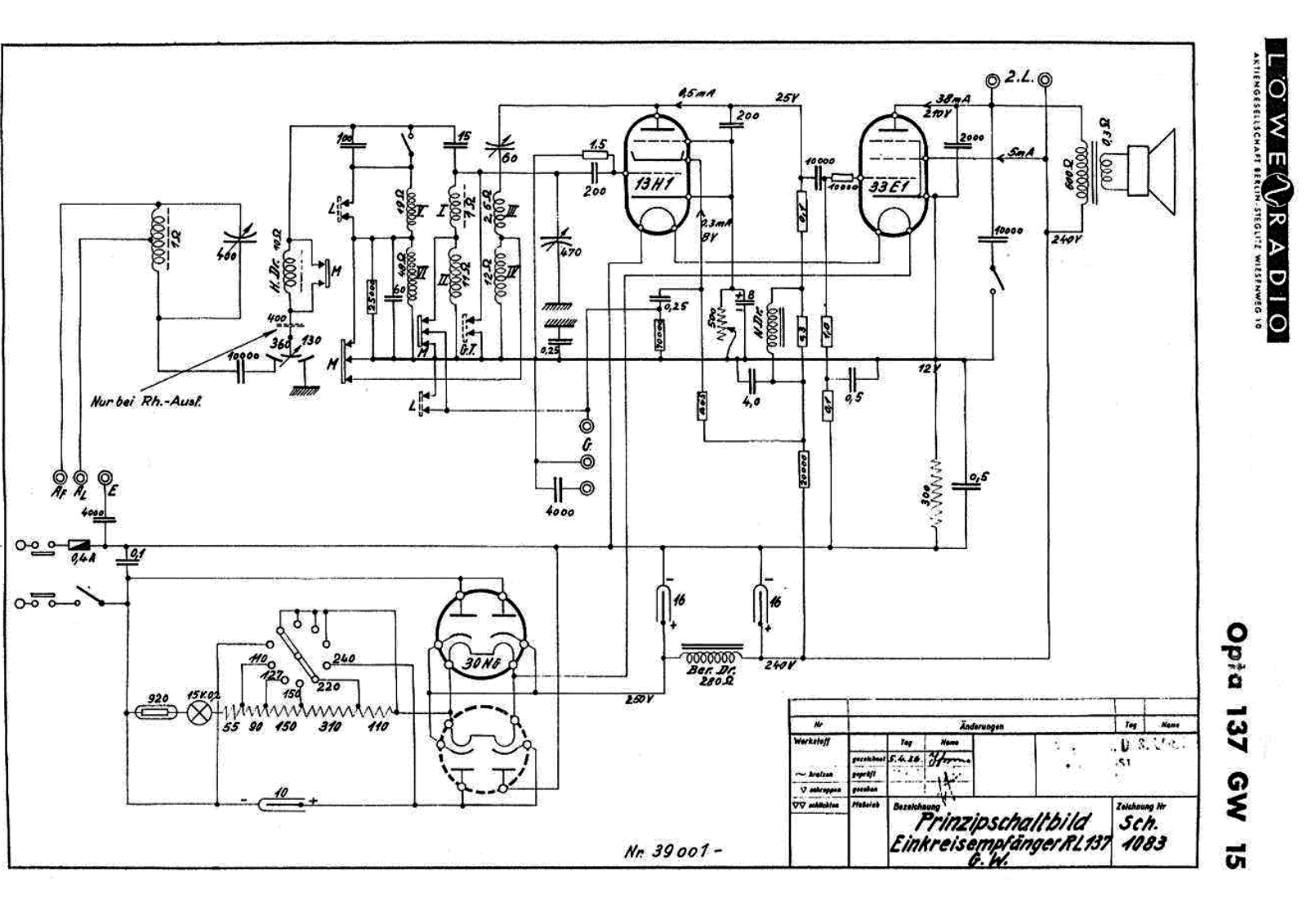 Loewe 137gw15 schematic