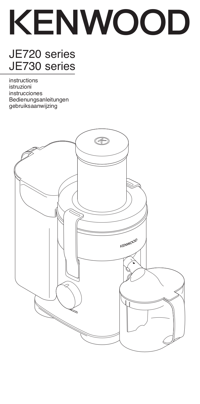 Kenwood JE720 User Manual