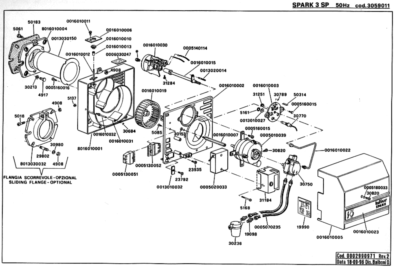 BALTUR SPARK 3 SP User Manual