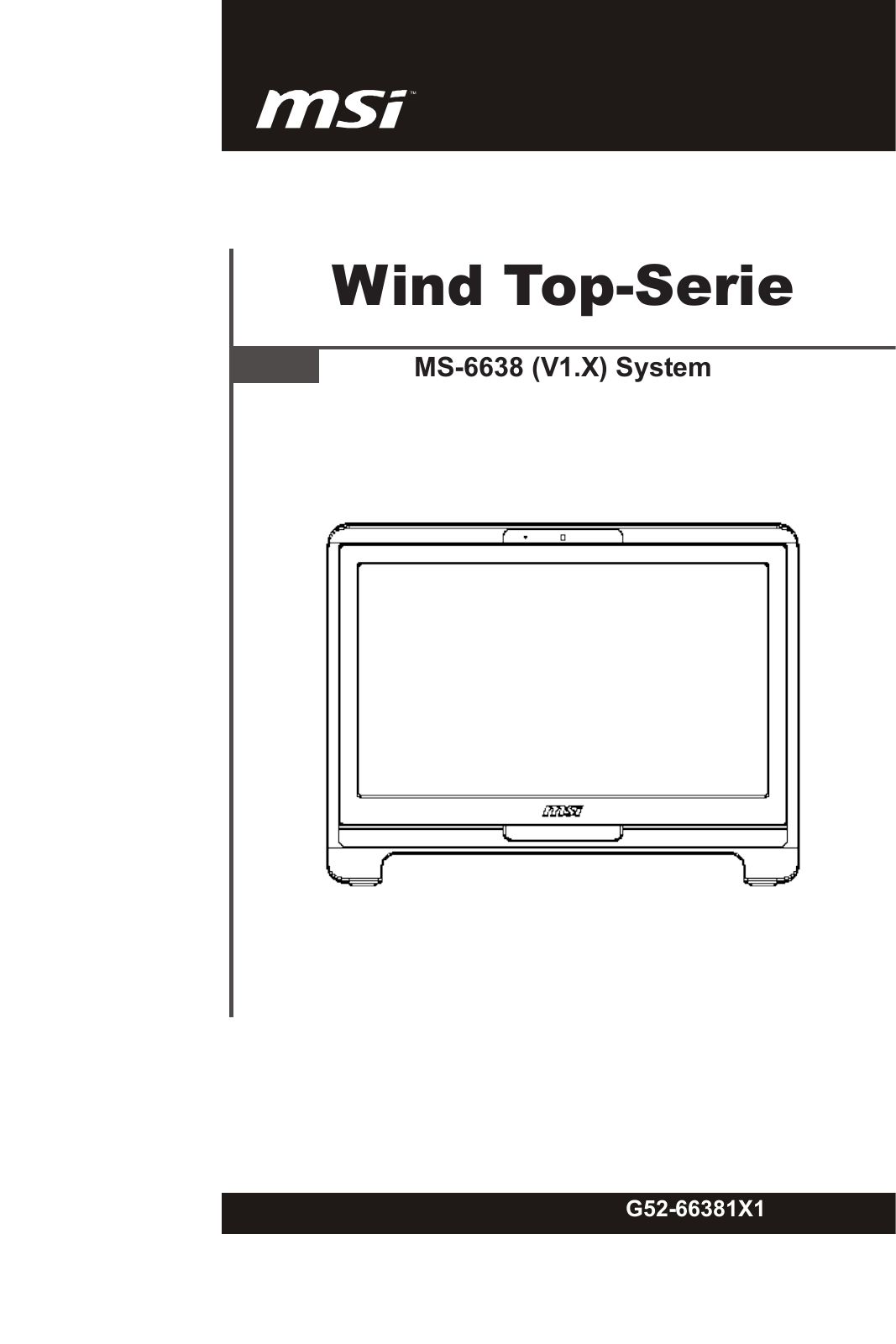 MSI MS-6638 User guide