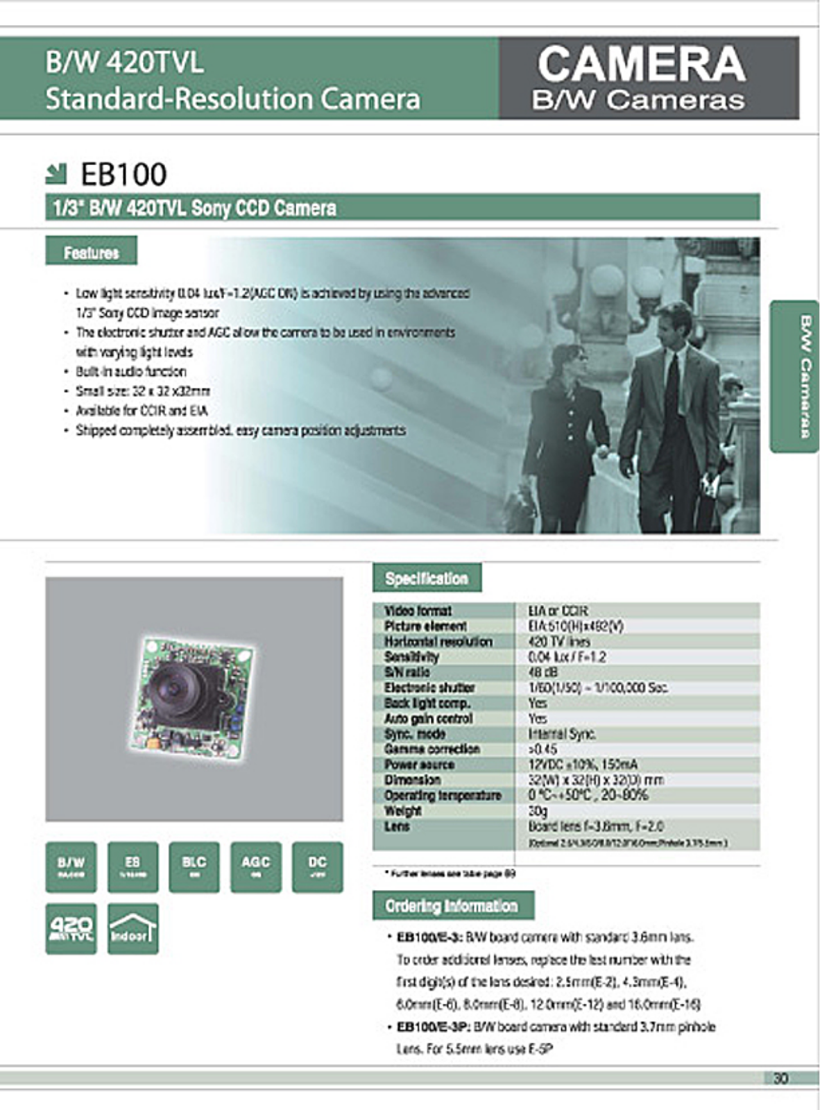 EverFocus EB100 User Manual