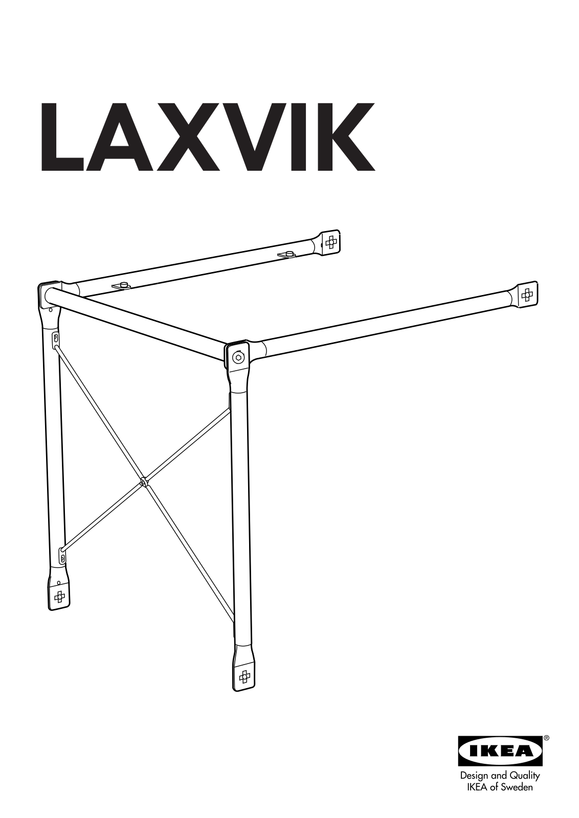 IKEA LAXSVIK ADDON FOR HEIGHT EXTENTION 15X15