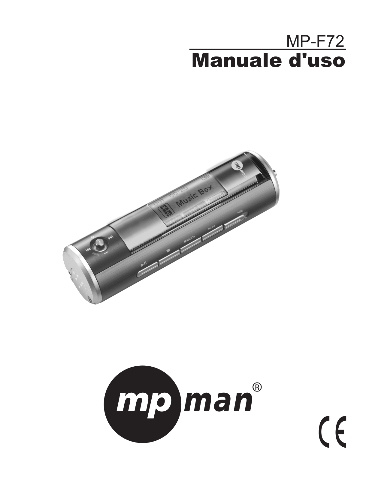 Mpman MP-F72 User Manual