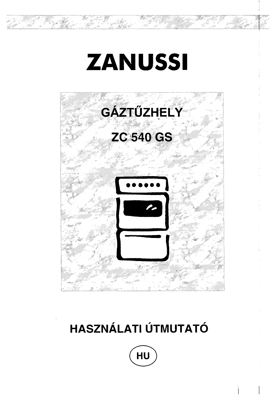 Zanussi ZC540GS User Manual