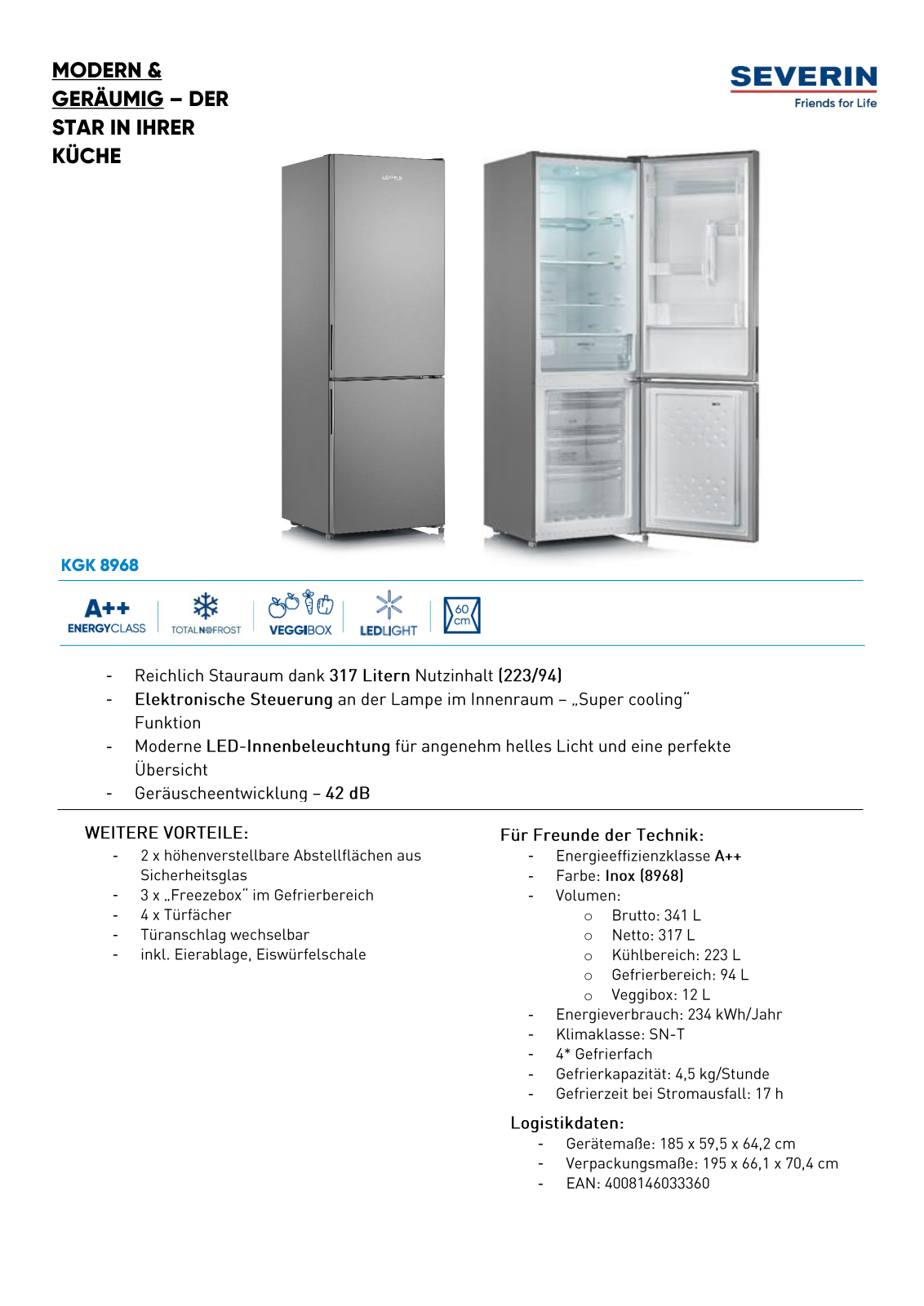 Severin KGK 8968 User Manual