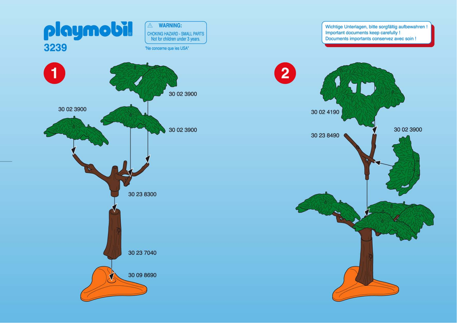 Playmobil 3239 Instructions