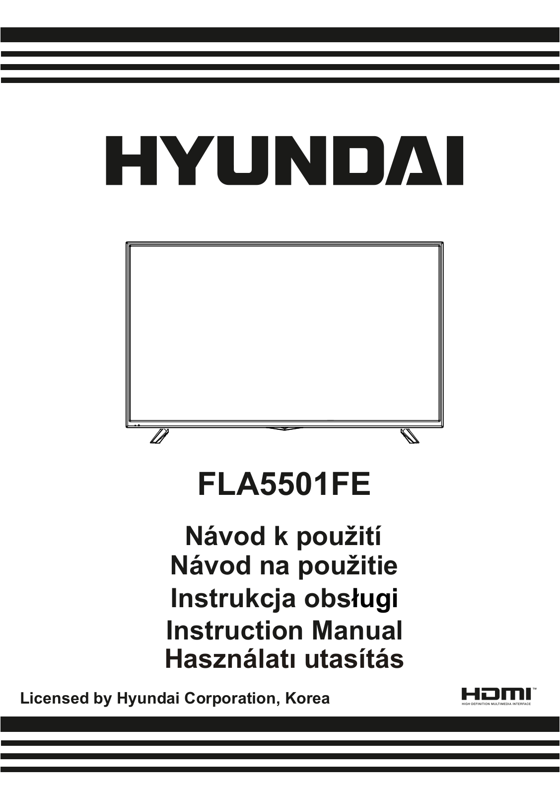 Hyundai FLA 5501 FE User Manual