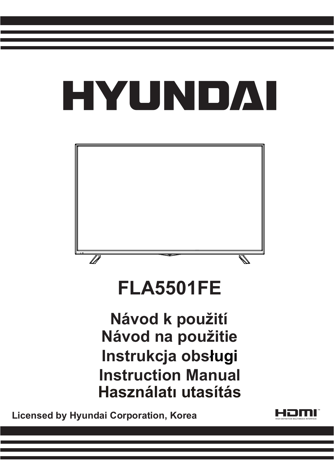 Hyundai FLA 5501 FE User Manual