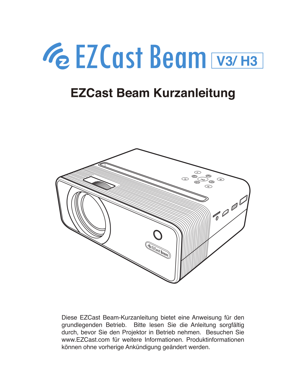 EZCast V3, H3 User manual - ManualMachine.com