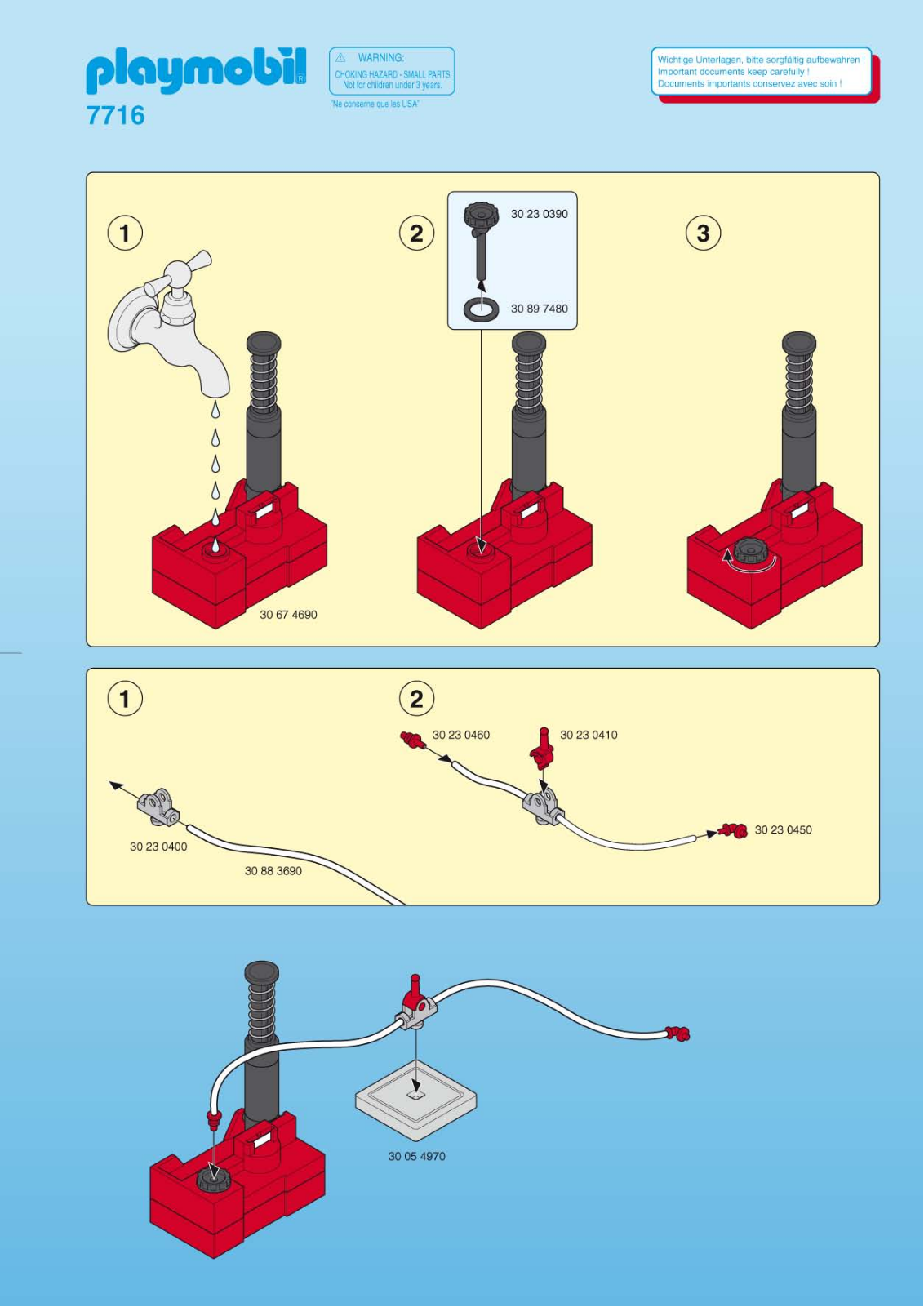 Playmobil 7716 Instructions