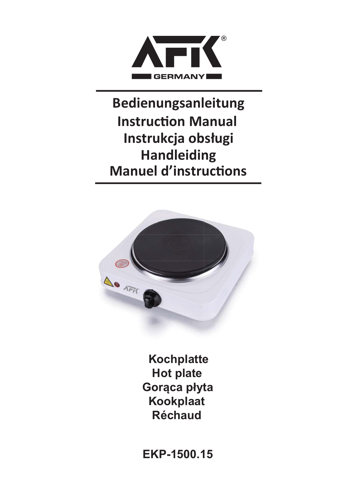 AFK EKP-1500E.3 User Manual