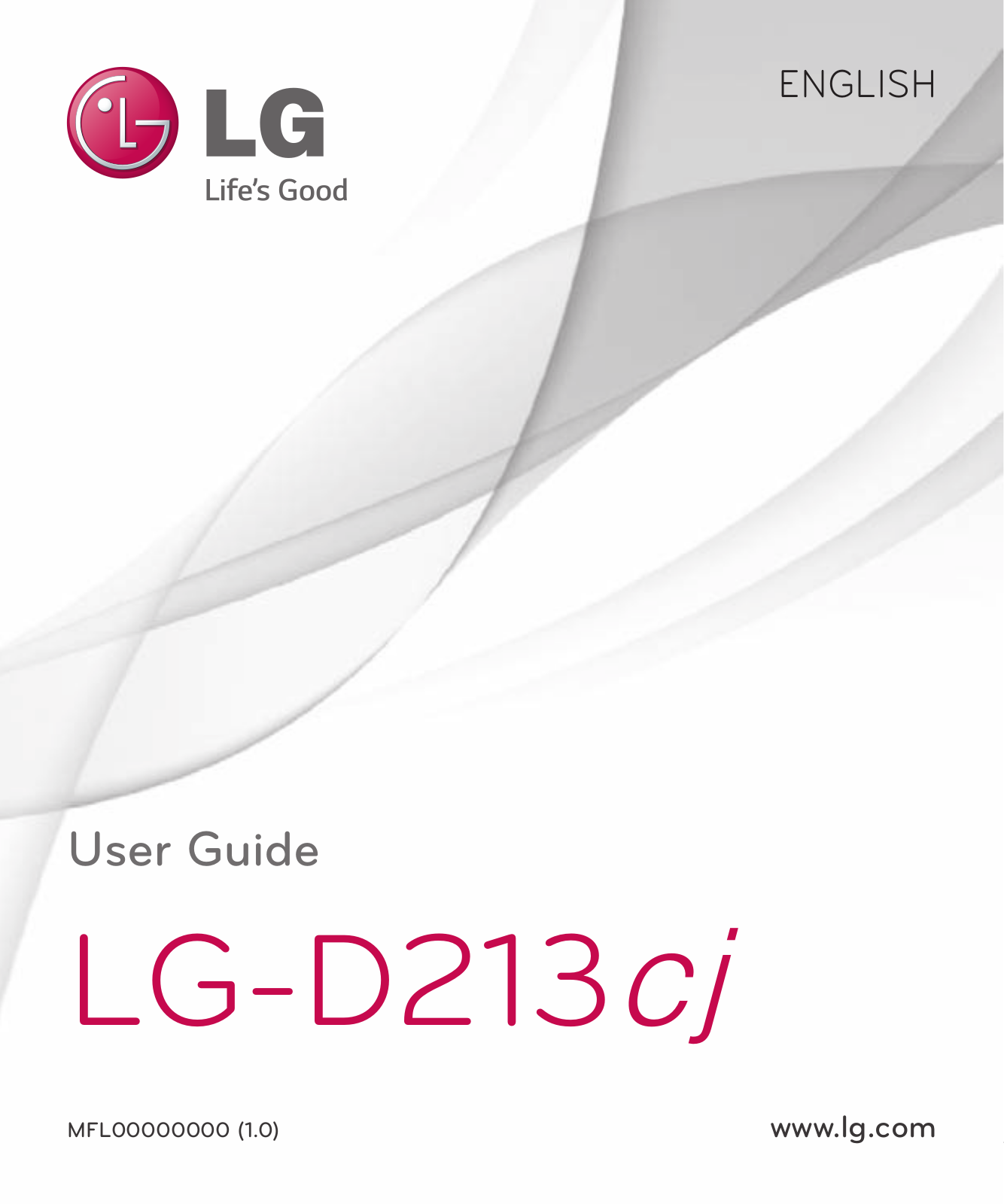 LG D213CJ Users manual