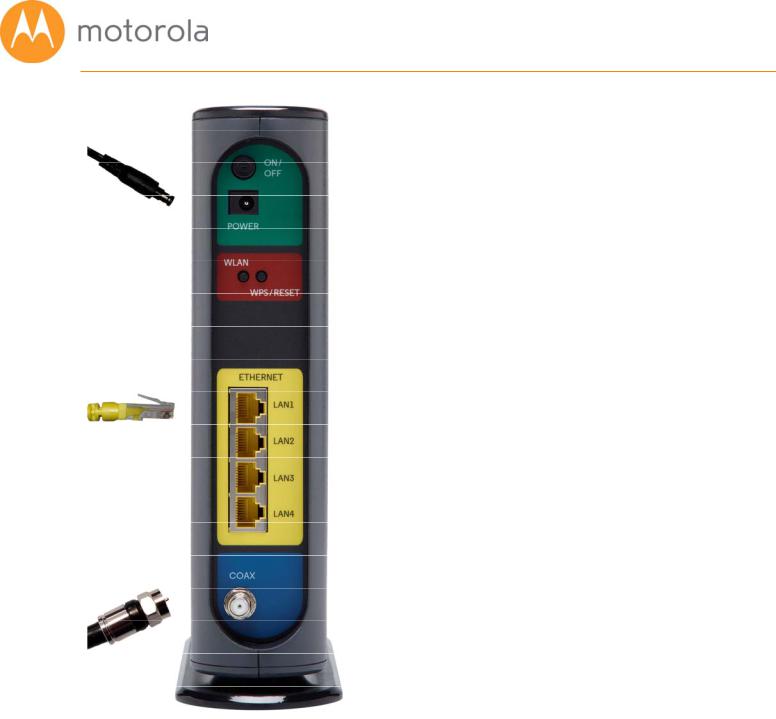 Motorola MG7310 User Manual