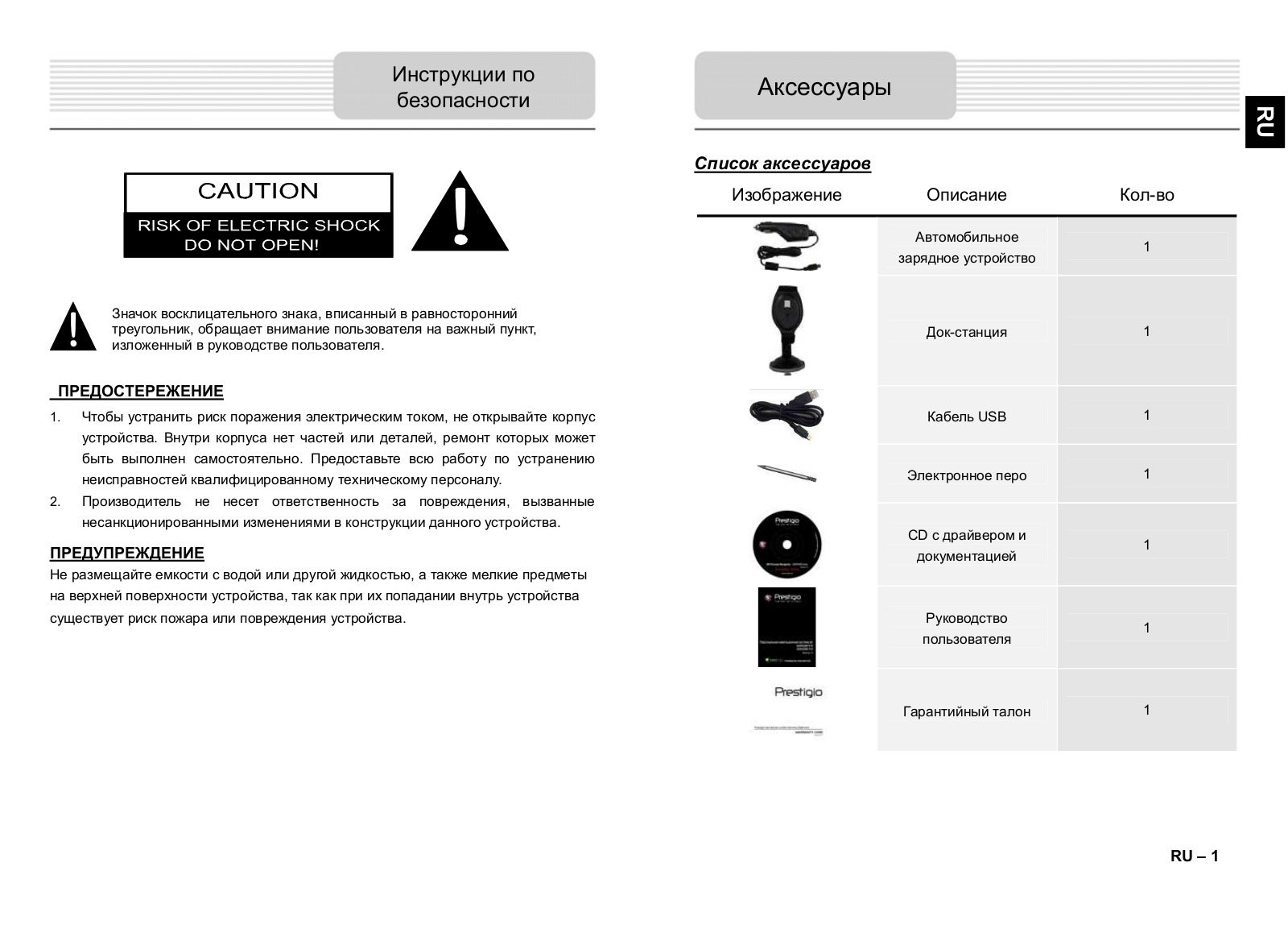 Prestigio GeoVision 4050 User manual