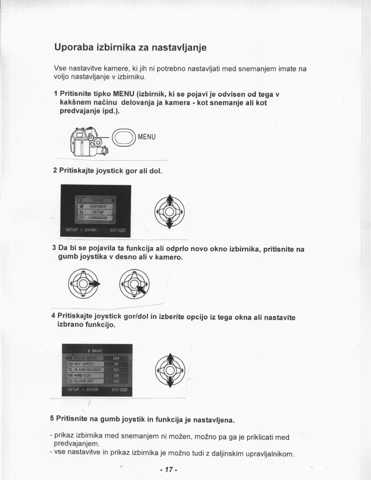 Panasonic NV-GS150EB Instructions Manual